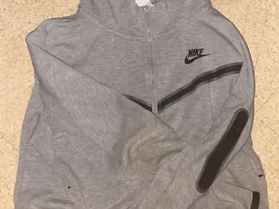Veste nike tech grise 