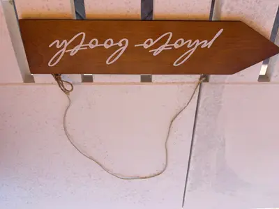 Décorations de mariage: photobooth