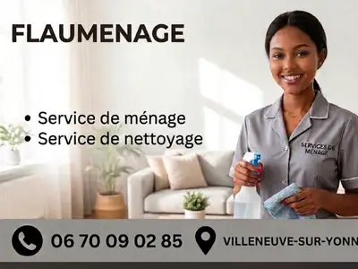 Service de ménage et nettoyage