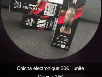 Chicha électronique Big Cloud 60K –