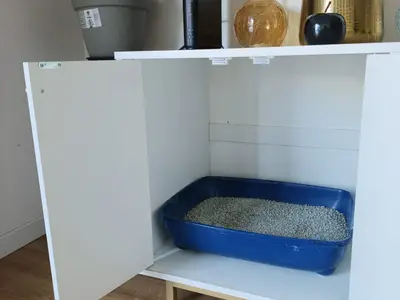 Armoire pour litière de chat – Bon état - Miniature 3