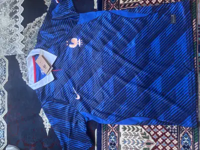Maillot de France neuf taille L bleu - Miniature 2