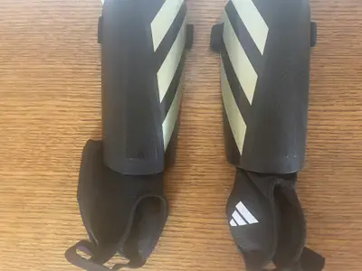 Protège tibia, Adidas noir - Miniature 2