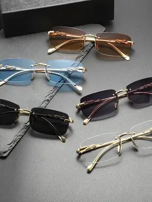 Lot de 15 paires de lunettes sans monture tendance - Miniature 3