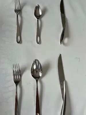 Ménagère Alessi Faitoo 72 pièces Philippe Starck - Miniature 2