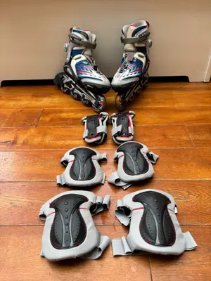 Rollerblades avec protections