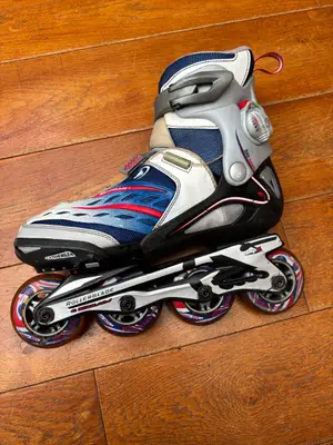 Rollerblades avec protections - Miniature 4