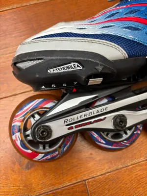 Rollerblades avec protections - Miniature 5
