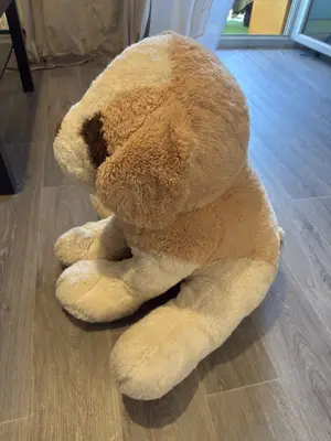 Grand nounours en peluche - Miniature 2