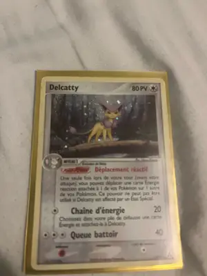 Carte Pokémon Delcatty, remise en main propre - Miniature 3