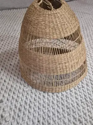 Panier en rafia 30 cm de hauteur