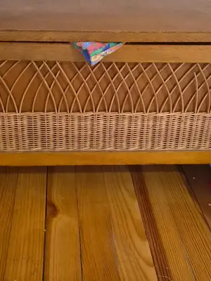 Boîte à jouer vintage en très bon état