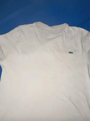 Tee-shirt Lacoste homme  rose clair taille S