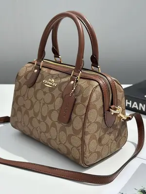 Sac COACH Rowan authentique - Neuf avec accessoires - Miniature 5