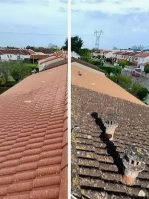 Travaux de toiture, couverture, maçonnerie et nettoyage extérieur