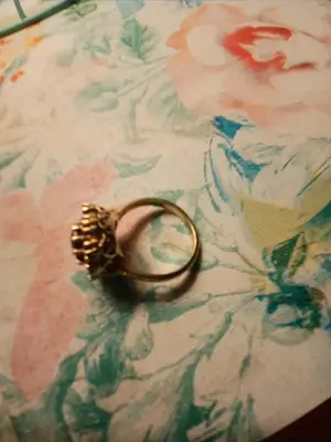 Bague vermeil grenats véritables - Miniature 3