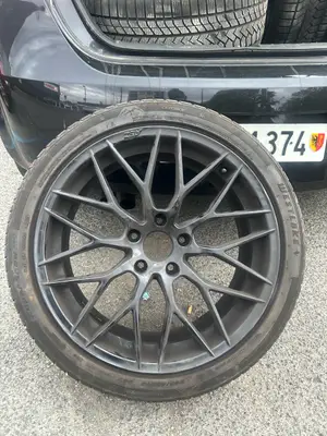 Lot de 4 jantes BMW 535d pour pneus 245/40 R19 - Miniature 2