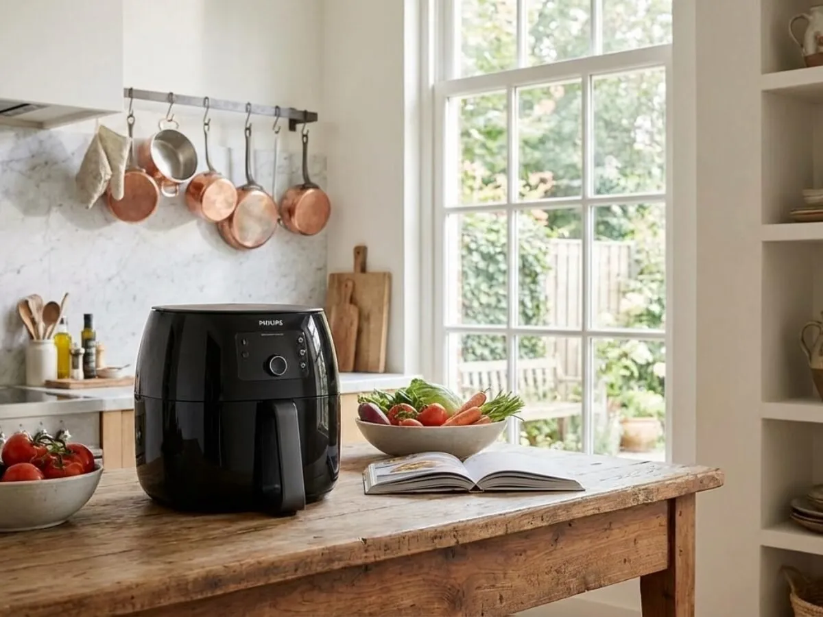 Airfryer noir - Bon état, fonctionnel - Photo 1