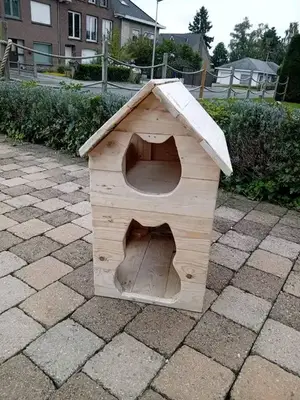 Abri pour chat avec couvercle, petit ou grand format - Miniature 4