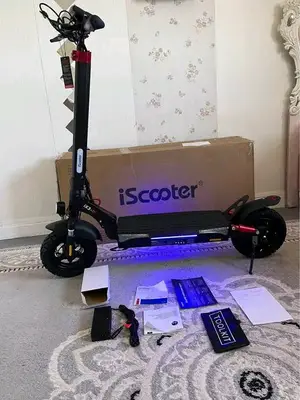Trottinette électrique Joyor T10, 1200 km, avec rétroviseur et bloc disque - Miniature 2