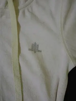 Sweat à capuche zippé jaune beurre - Miniature 5
