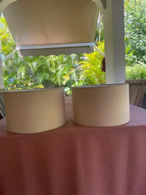 Abat-jour beige