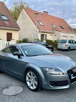 Audi TT 3.2 V6 250 CV Quattro Coupé Gris - Miniature 2