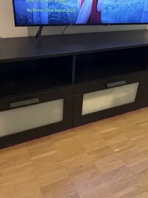 Meuble TV IKEA 180cm avec 3 tiroirs de rangement