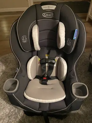 Siège auto enfant Graco 4Ever DLX gris - Miniature 4