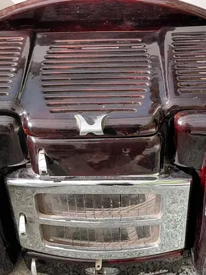 Poêle à charbon vintage