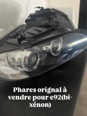 Phares bi-xenon BMW Série 3 E92 - Comme neufs