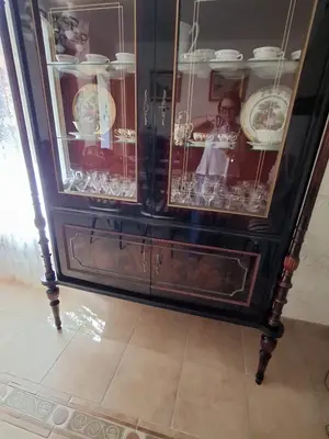 Vitrine ancienne / meuble de rangement ancien