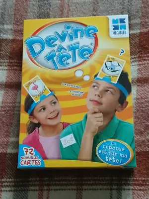 Jeu de société Devine Tête complet en très bon état
