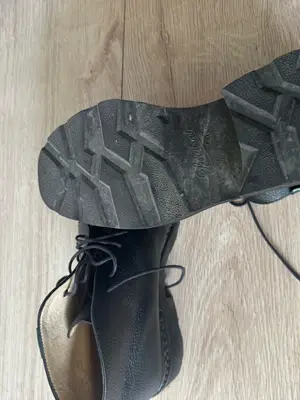 Chaussures de ville Paraboot en cuir véritable, taille 41 homme - Miniature 4