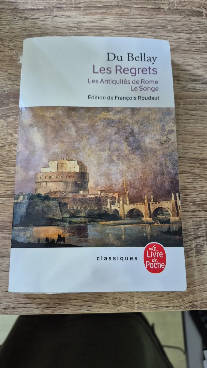 Les Regrets, recueil de poésie de Joachim du Bellay - Photo 1