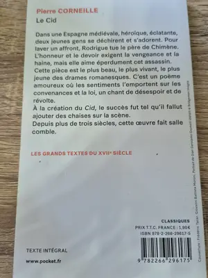 Le Cid de Pierre Corneille - Miniature 2