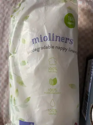 Kit complet de couches lavables en tissu bio, jamais utilisé - Miniature 4
