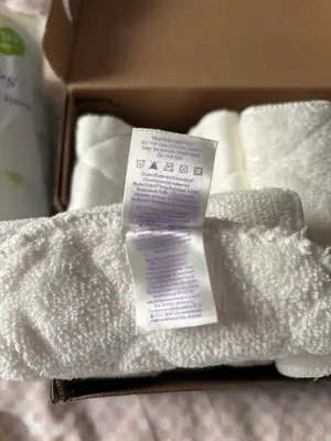 Kit complet de couches lavables en tissu bio, jamais utilisé - Miniature 5