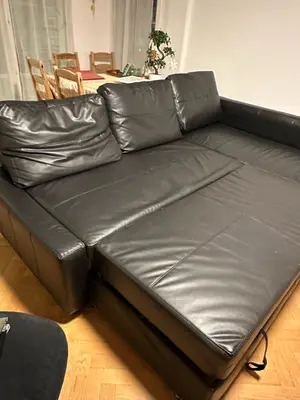 Canapé convertible IKEA noir - Miniature 3