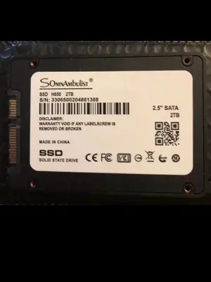 SSD SomnAmbulist H650 2 To SATA III, format 2,5 pouces - Miniature 2
