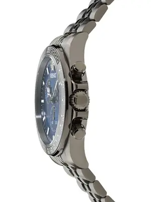 Montre Versace Vertime 43mm Chronographe Bleu Gunmetal - Miniature 4