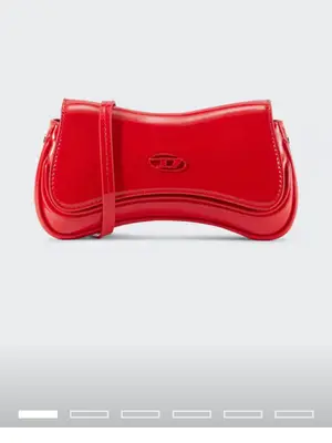 DIESEL PLAY CROSSBODY XS - Sac bandoulière | Rouge - Miniature 3