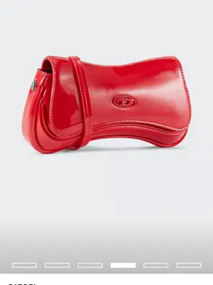 DIESEL PLAY CROSSBODY XS - Sac bandoulière | Rouge