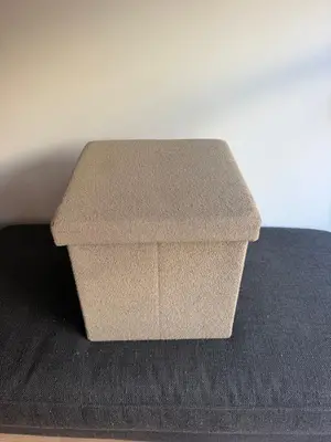 Bac de rangement cube avec couvercle