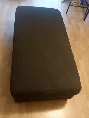 Banquette grise bon état