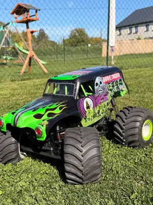 Monster truck télécommandé Grave Digger