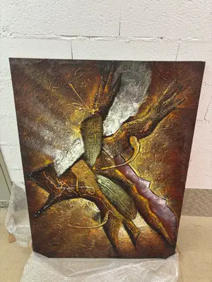 Peinture murale de 90 x 120 cm