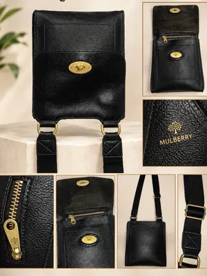 Sac Mulberry vintage designer en très bon état - Miniature 2