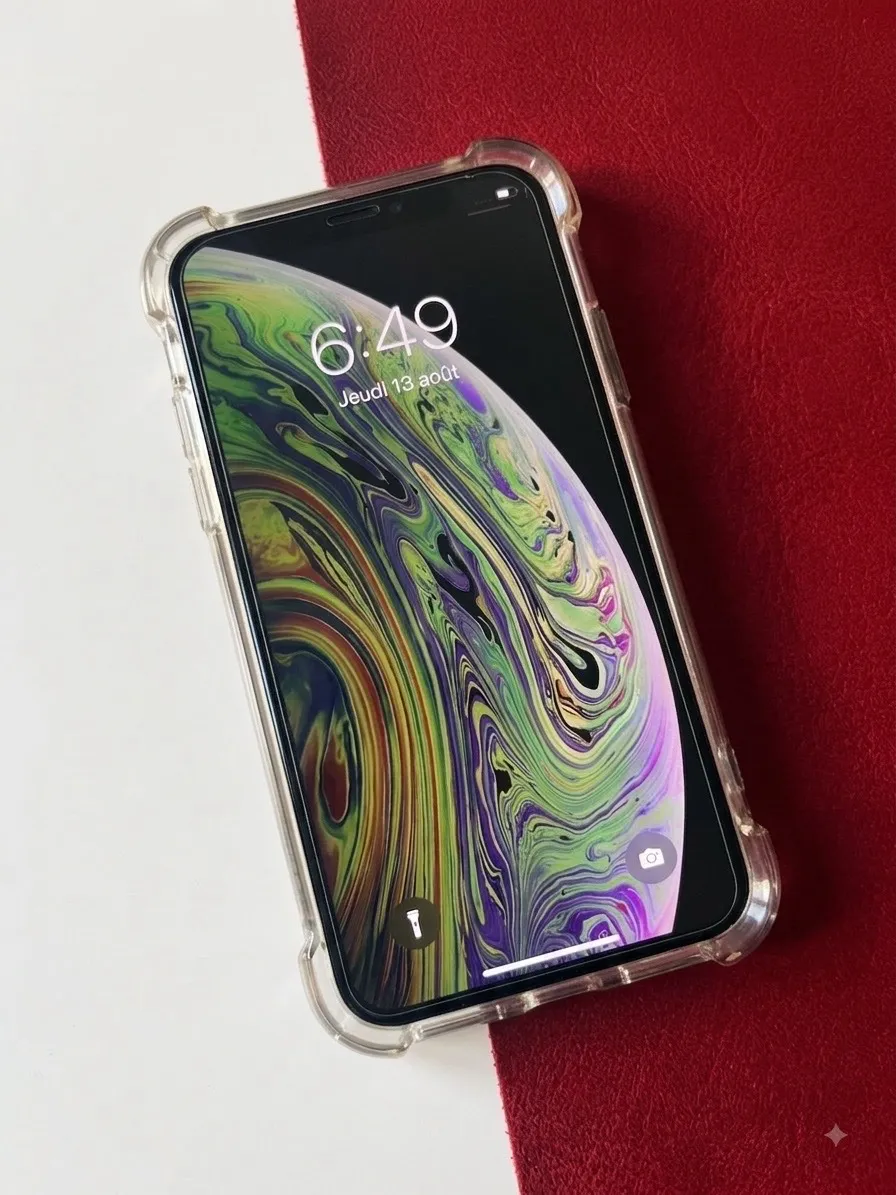 iPhone XS 64GB - État impeccable, batterie neuve - Photo 1