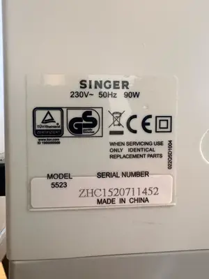 Machine à coudre Singer Supera 5523 Heavy Duty - 23 points - Miniature 2